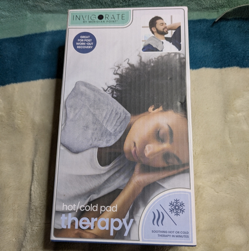 Invigorate by Meridian Point Hot/Cold Therapy Pad.
